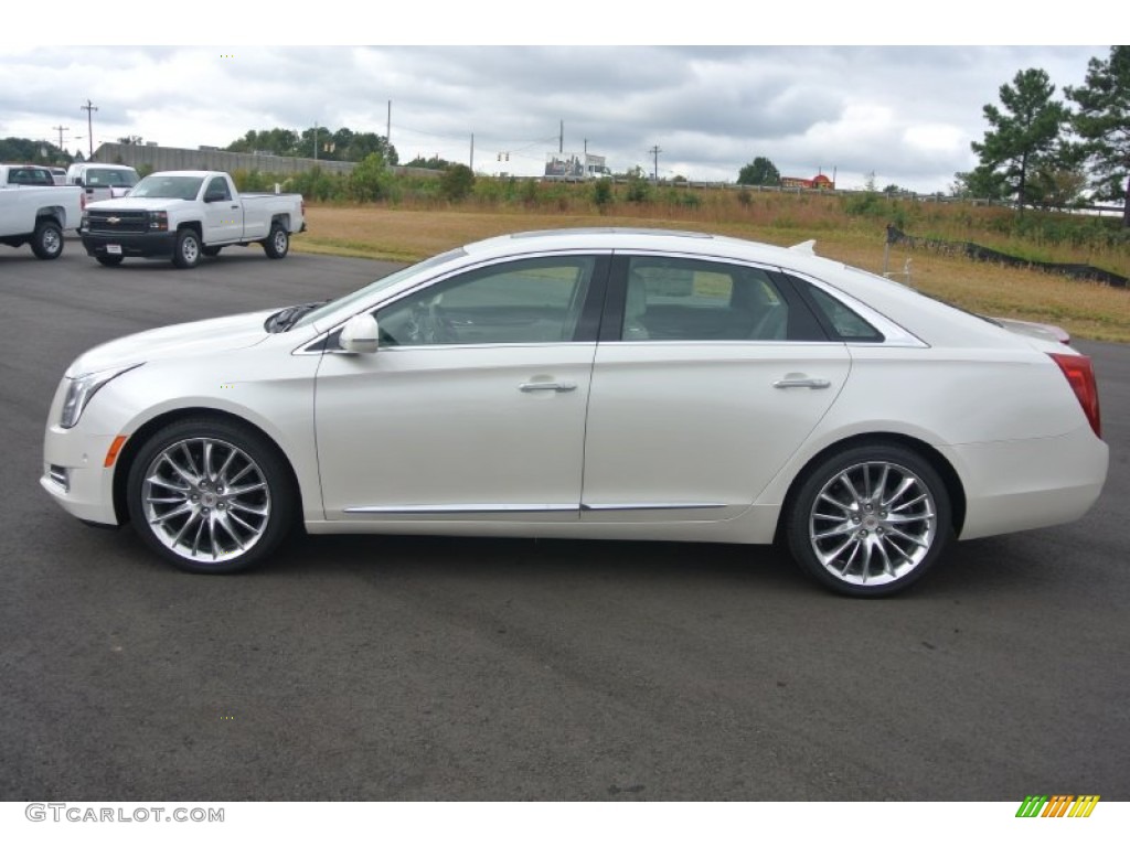 White Diamond Tricoat 2014 Cadillac XTS Platinum FWD Exterior Photo #86833544