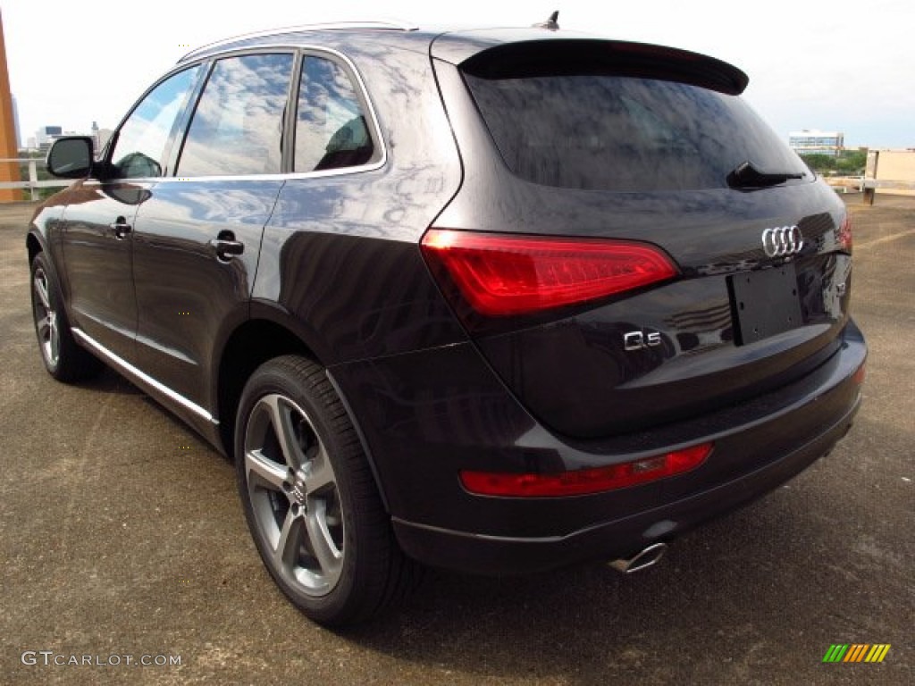 2014 Q5 3.0 TDI quattro - Lava Gray Metallic / Black photo #4