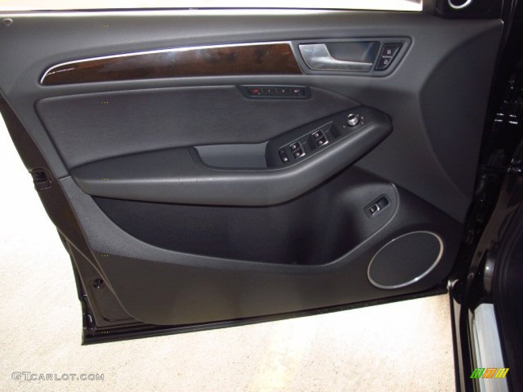 2014 Audi Q5 3.0 TDI quattro Black Door Panel Photo #86833983