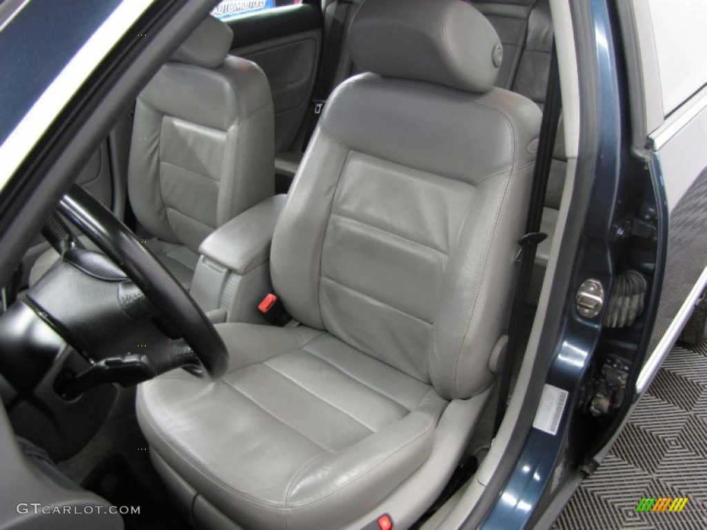 2005 Passat GLX Wagon - Blue Graphite Metallic / Grey photo #6