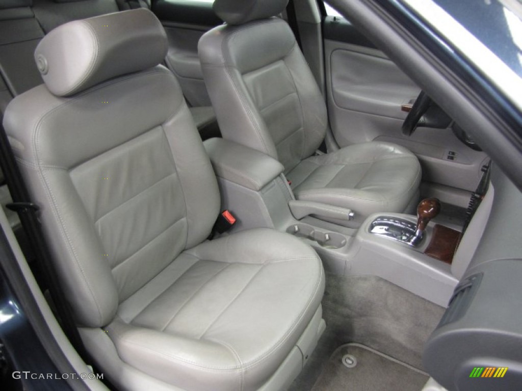 2005 Passat GLX Wagon - Blue Graphite Metallic / Grey photo #9