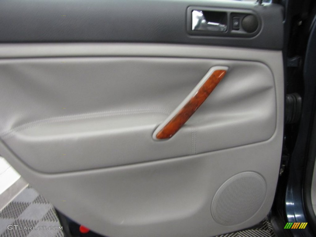 2005 Passat GLX Wagon - Blue Graphite Metallic / Grey photo #13