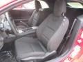 Black 2014 Chevrolet Camaro LT Convertible Interior Color