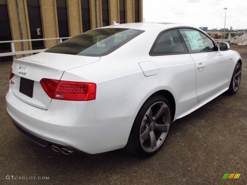 Glacier White Metallic 2014 Audi S5 3.0T Premium Plus quattro Coupe Exterior Photo #86834333