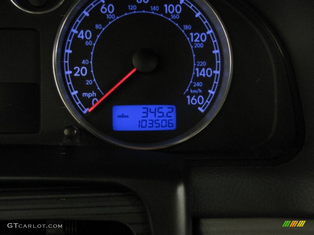 2005 Passat GLX Wagon - Blue Graphite Metallic / Grey photo #18