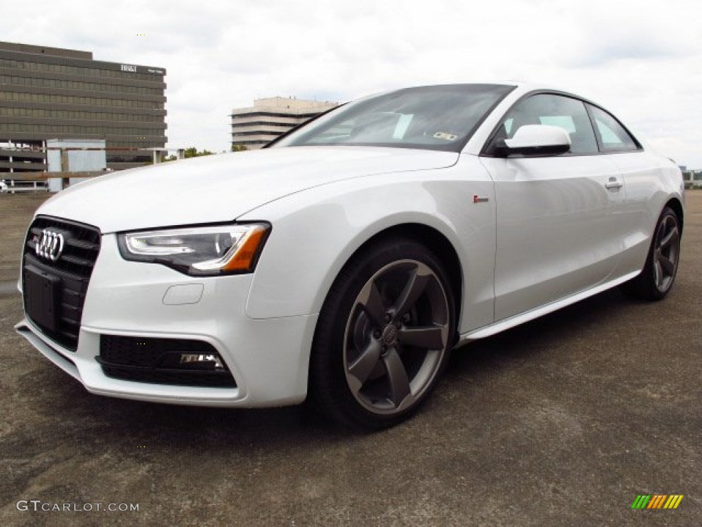 Glacier White Metallic 2014 Audi S5 3.0T Premium Plus quattro Coupe Exterior Photo #86834396