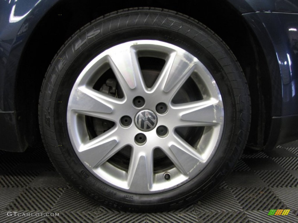 2005 Passat GLX Wagon - Blue Graphite Metallic / Grey photo #23