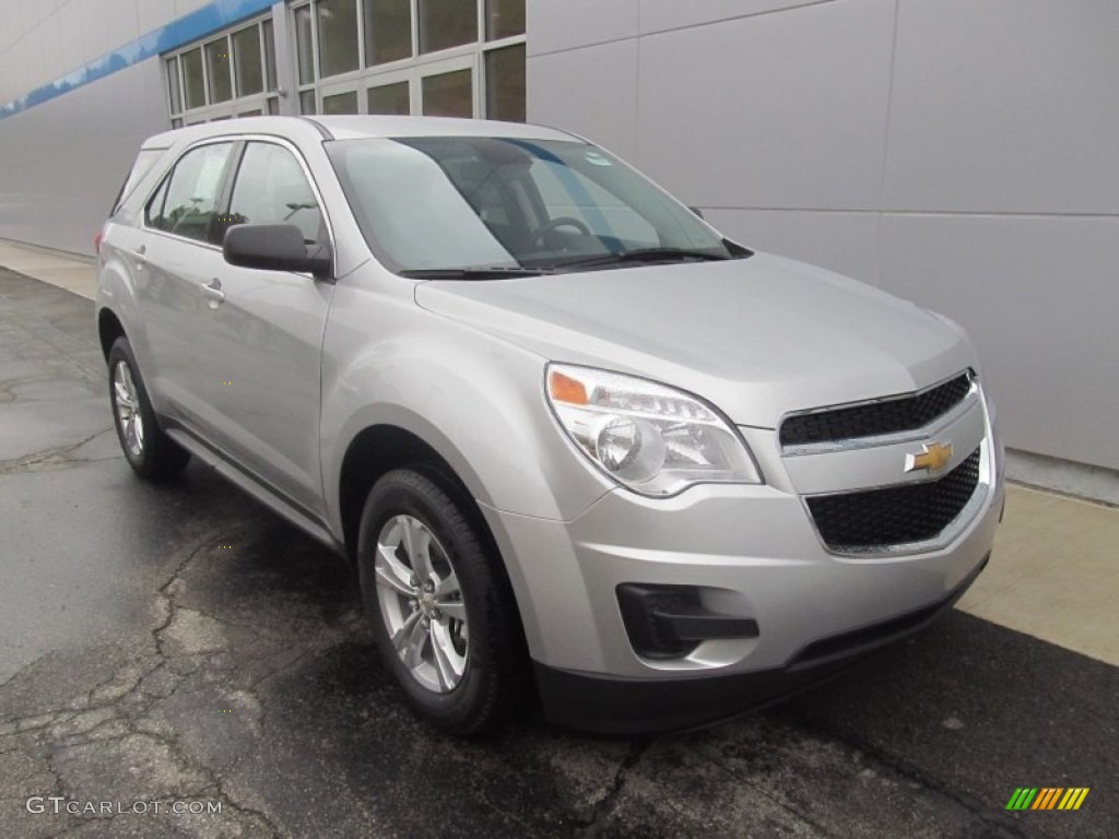 2014 Equinox LS - Silver Ice Metallic / Jet Black photo #10