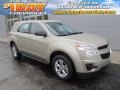 2014 Champagne Silver Metallic Chevrolet Equinox LS  photo #1