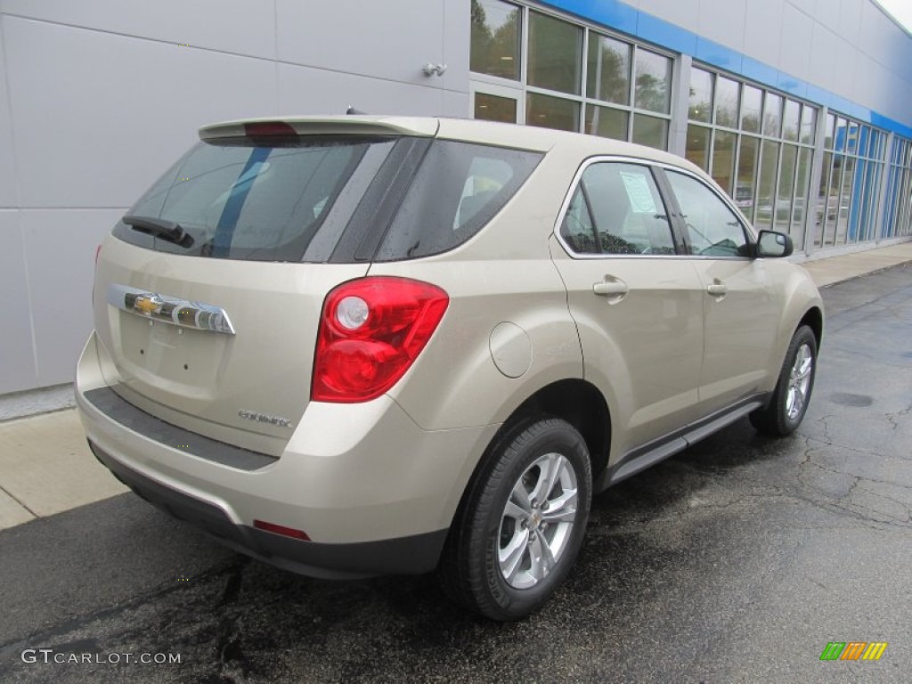 2014 Equinox LS - Champagne Silver Metallic / Jet Black photo #4