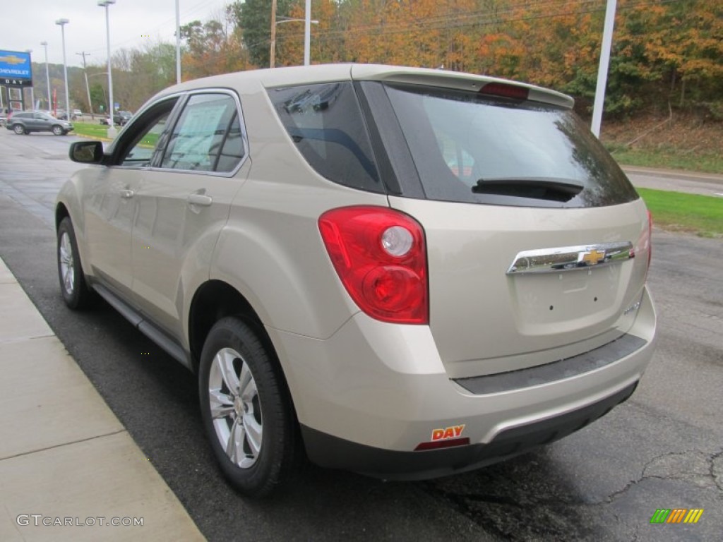 2014 Equinox LS - Champagne Silver Metallic / Jet Black photo #6