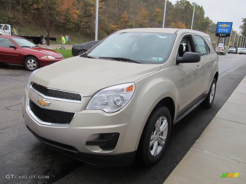 2014 Equinox LS - Champagne Silver Metallic / Jet Black photo #8