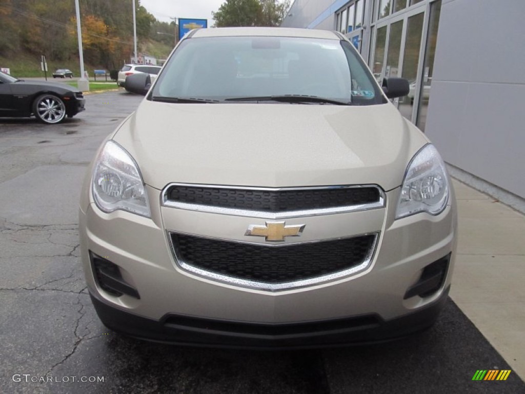 2014 Equinox LS - Champagne Silver Metallic / Jet Black photo #9
