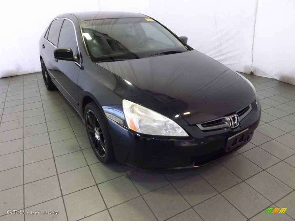 2005 Accord LX Sedan - Eternal Blue Pearl / Gray photo #1