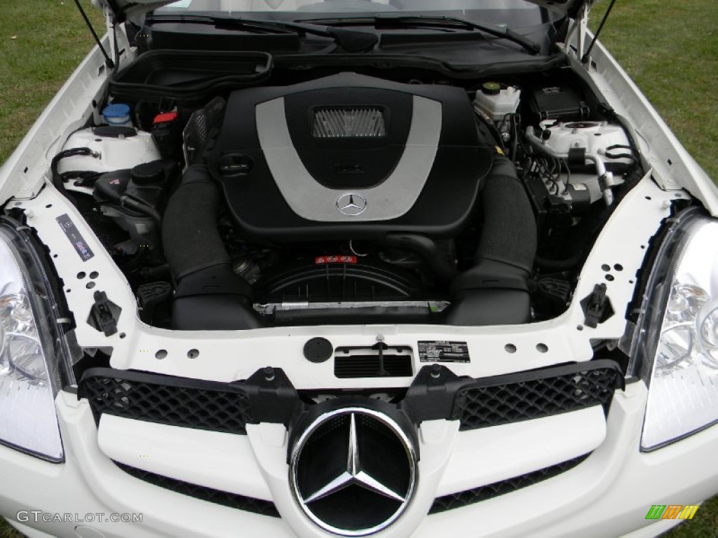 2009 Mercedes-Benz SLK 300 Roadster 3.0 Liter DOHC 24-Valve VVT V6 Engine Photo #86835800