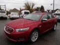 2014 Ruby Red Ford Taurus Limited AWD  photo #1