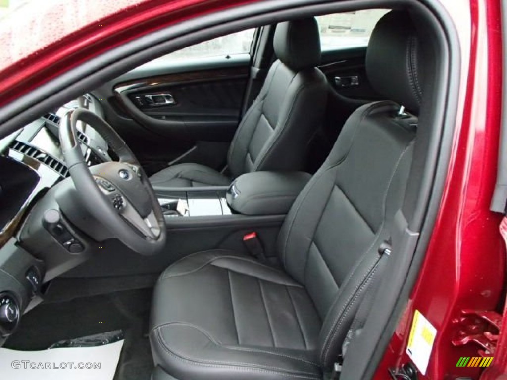 2014 Taurus Limited AWD - Ruby Red / Charcoal Black photo #10