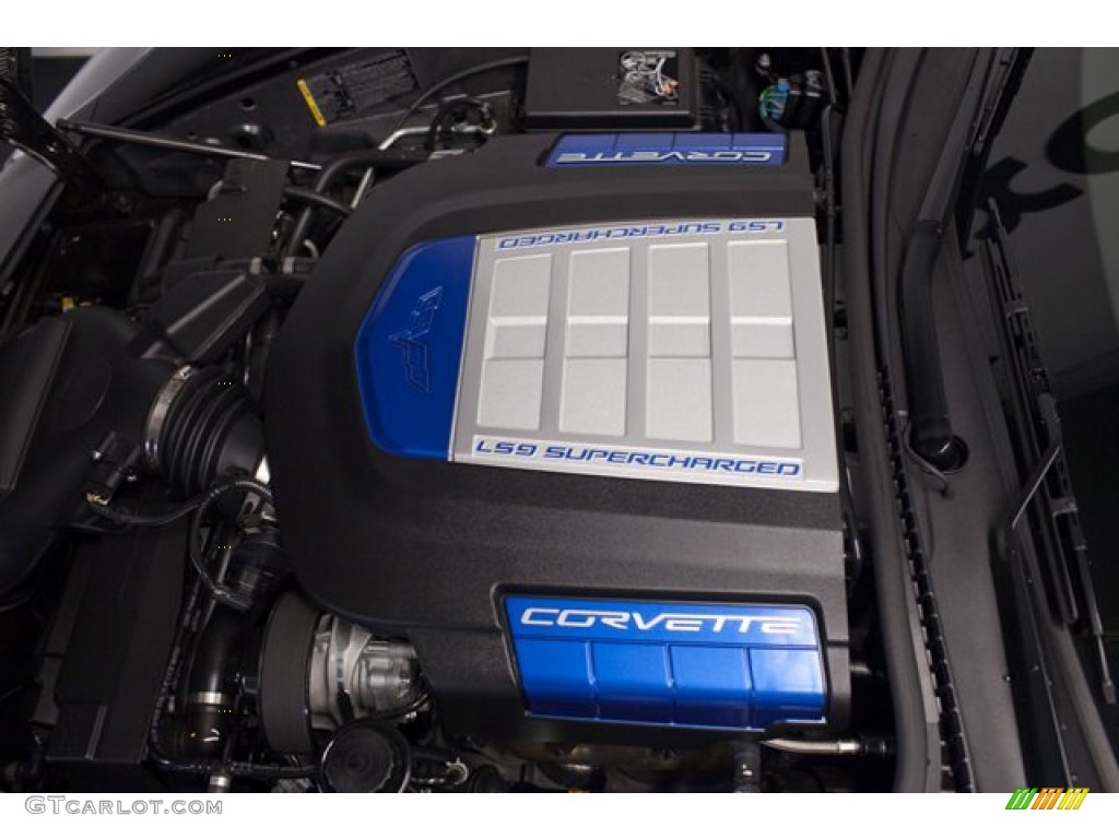 2010 Chevrolet Corvette ZR1 6.2 Liter Supercharged OHV 16-Valve LS9 V8 Engine Photo #86836574