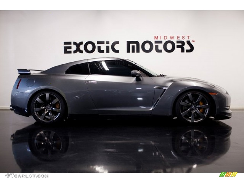 2009 GT-R Premium - Titanium Metallic / Black photo #2