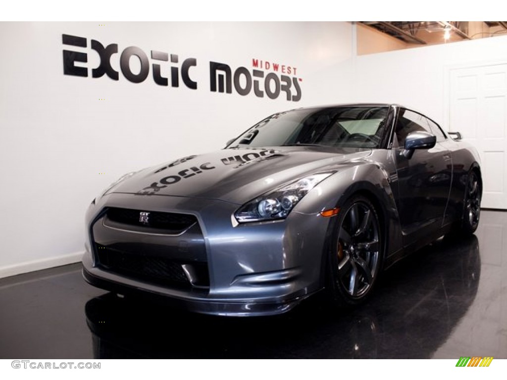 2009 GT-R Premium - Titanium Metallic / Black photo #4