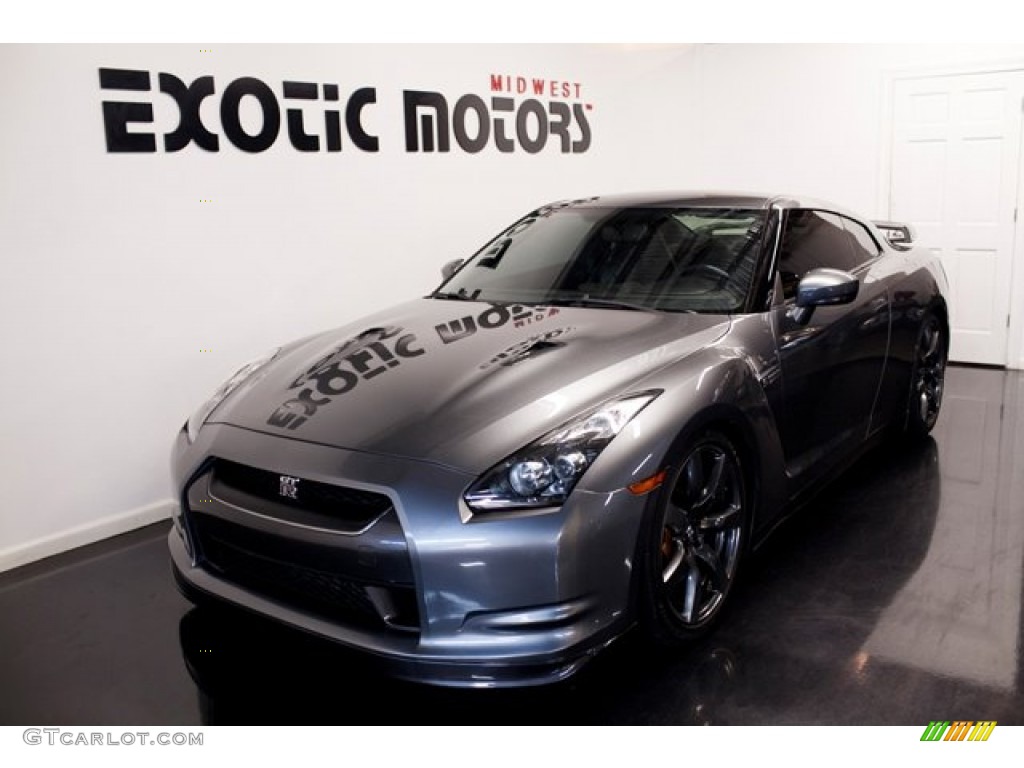 2009 GT-R Premium - Titanium Metallic / Black photo #8