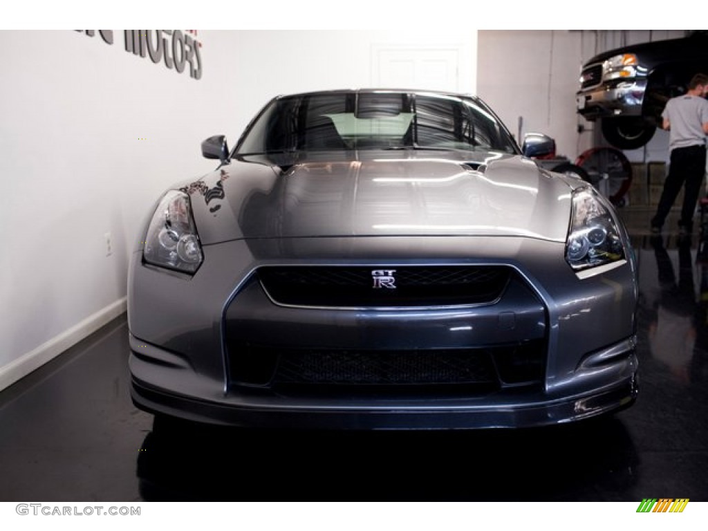 2009 GT-R Premium - Titanium Metallic / Black photo #11