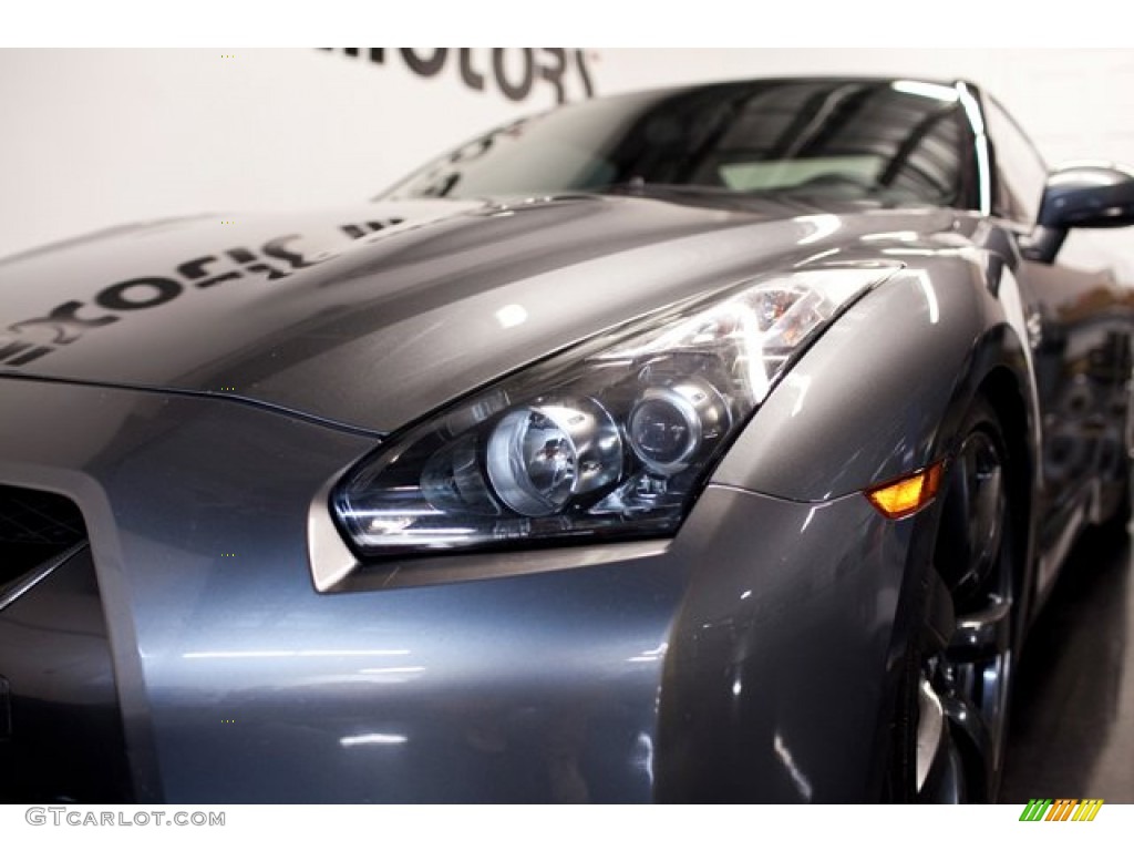 2009 GT-R Premium - Titanium Metallic / Black photo #24
