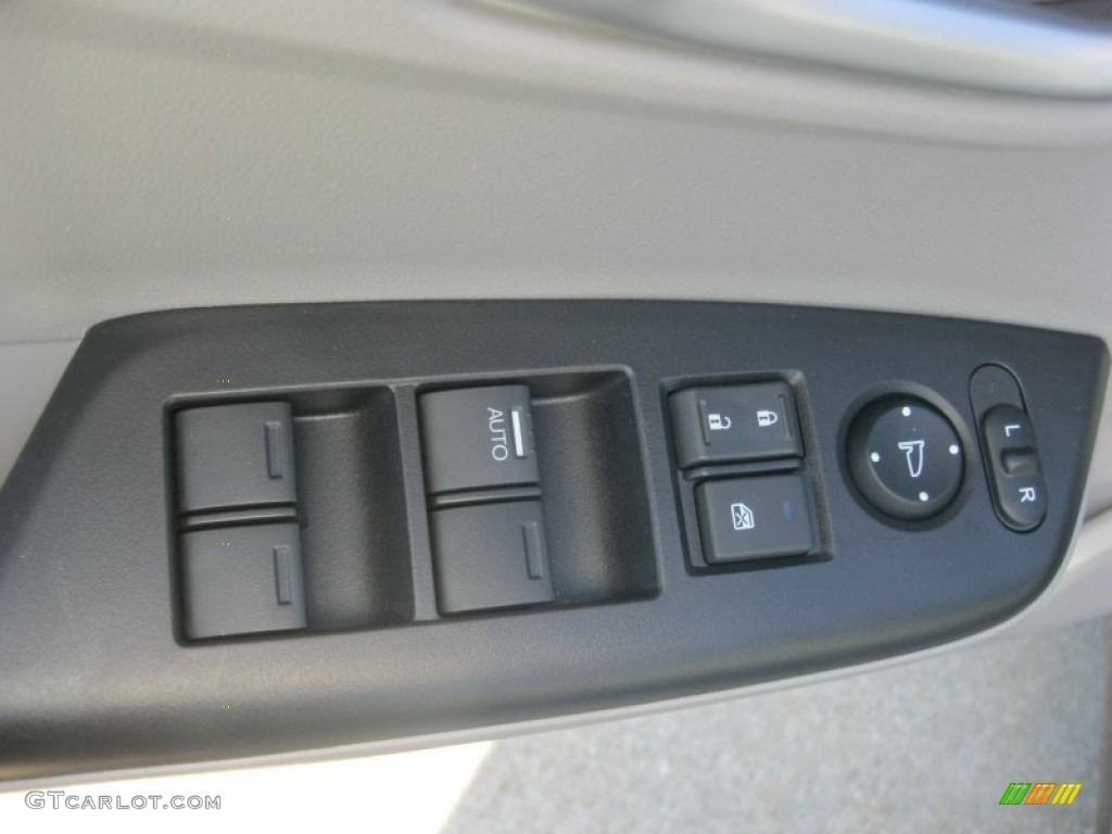 2012 Civic HF Sedan - Polished Metal Metallic / Gray photo #15