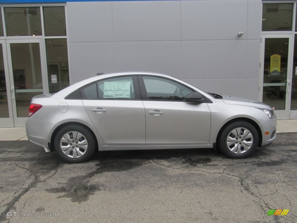Silver Ice Metallic 2014 Chevrolet Cruze LS Exterior Photo #86838512