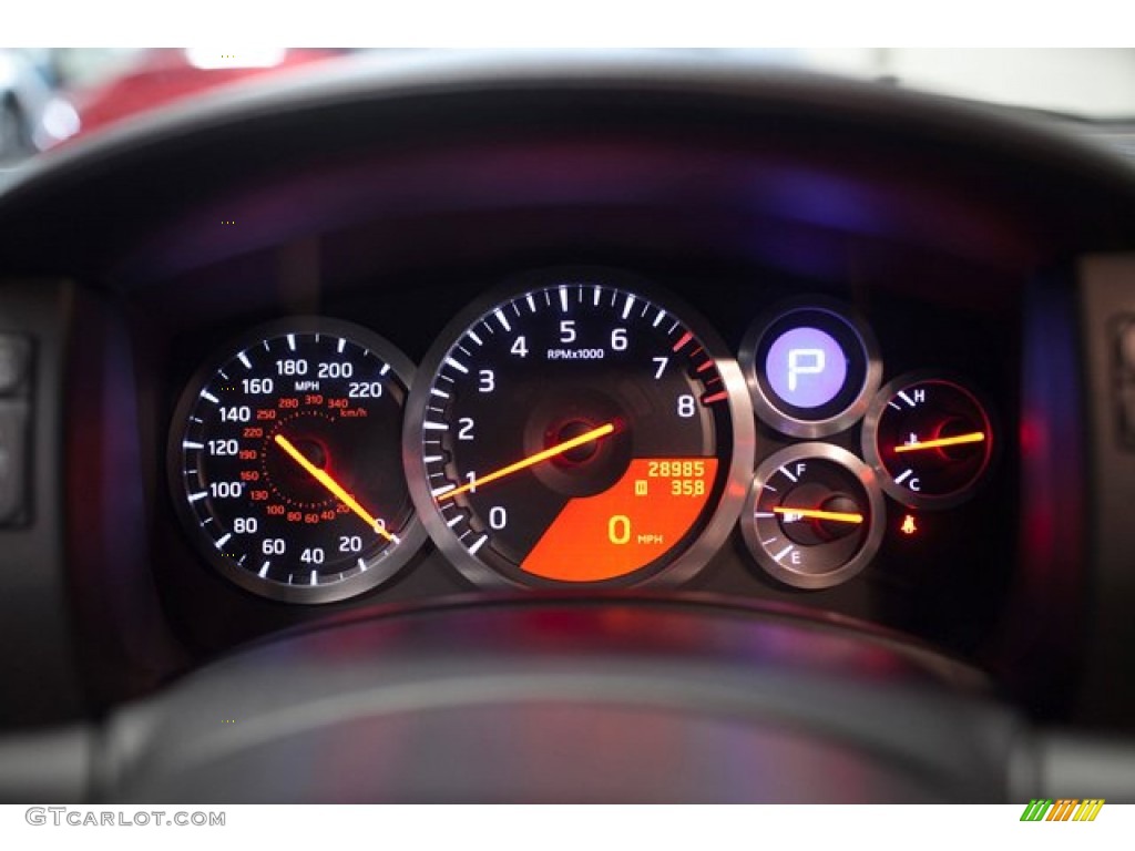 2009 Nissan GT-R Premium Gauges Photo #86838524