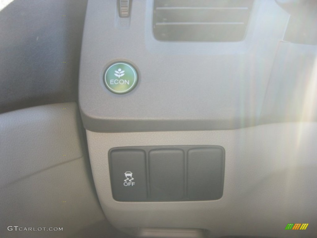 2012 Civic HF Sedan - Polished Metal Metallic / Gray photo #18