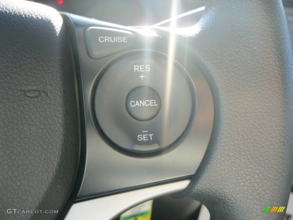 2012 Civic HF Sedan - Polished Metal Metallic / Gray photo #24