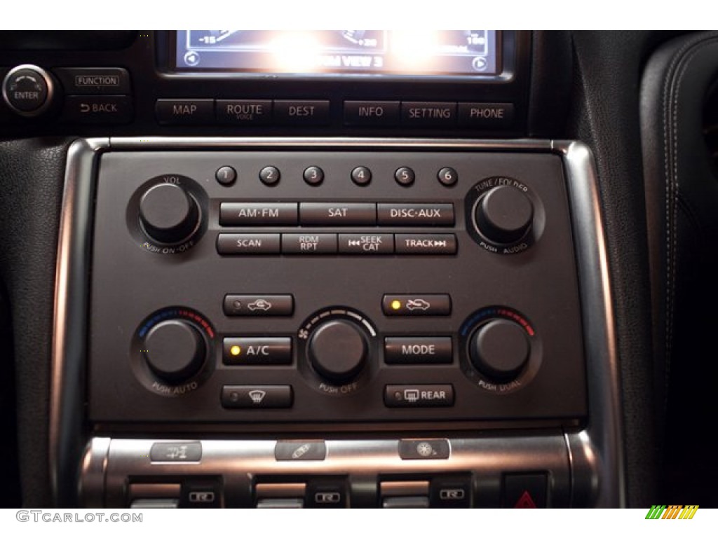 2009 Nissan GT-R Premium Controls Photo #86838656