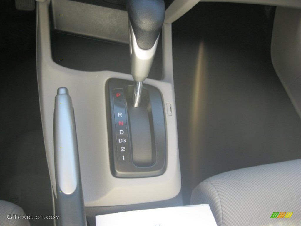 2012 Civic HF Sedan - Polished Metal Metallic / Gray photo #27