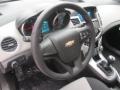 Jet Black/Medium Titanium Steering Wheel Photo for 2014 Chevrolet Cruze #86838779
