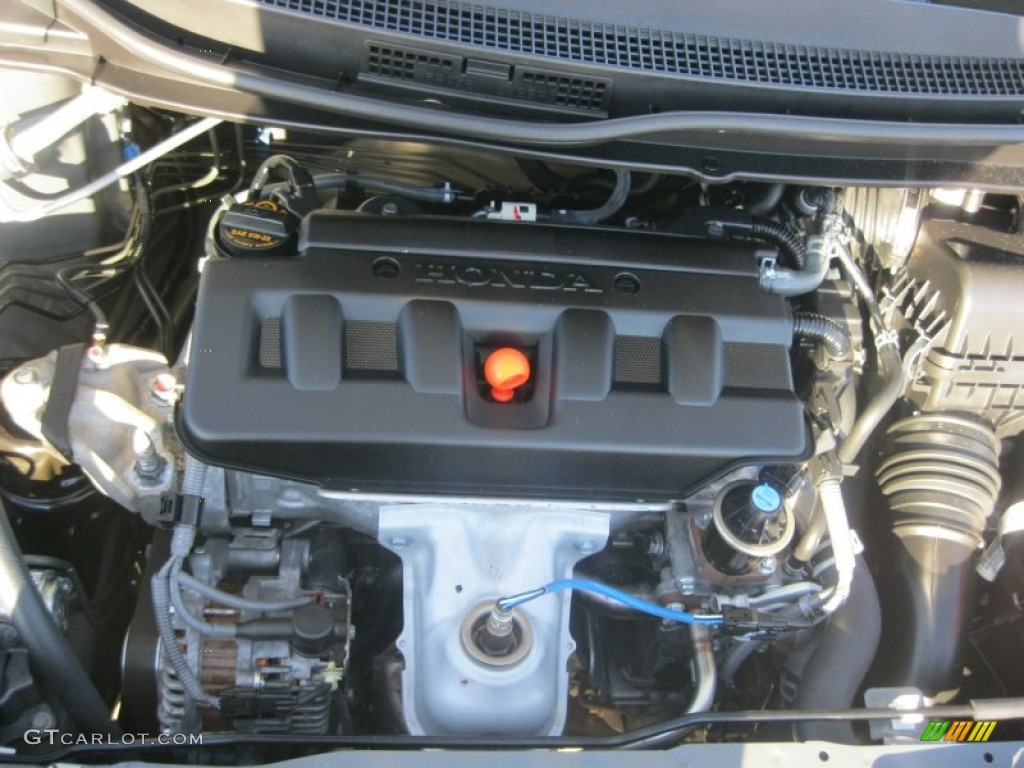 2012 Civic HF Sedan - Polished Metal Metallic / Gray photo #35