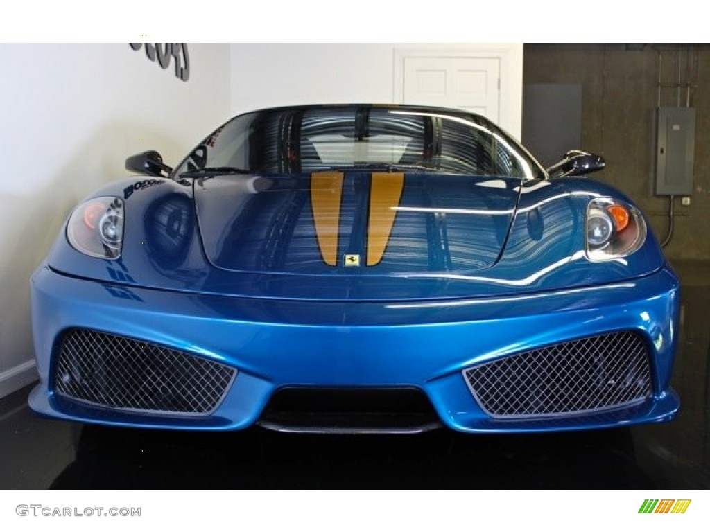 Blu Abu Dhabi (Blue Metallic) 2008 Ferrari F430 Scuderia Coupe Exterior Photo #86839007