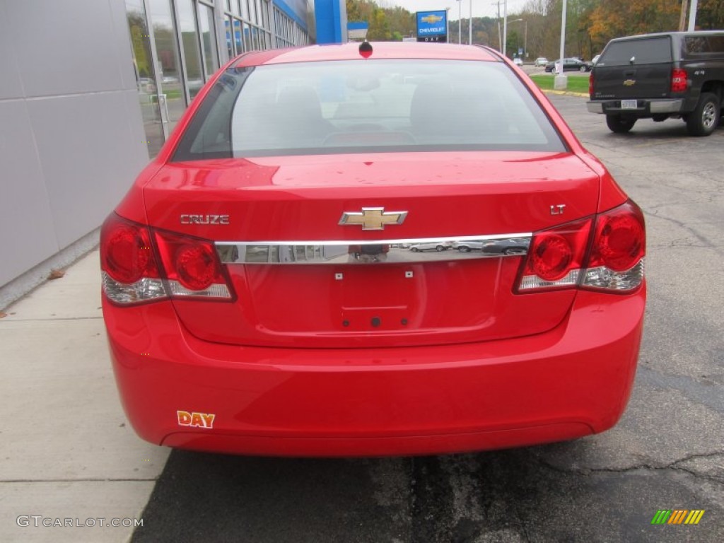 2014 Cruze LT - Red Hot / Jet Black photo #5