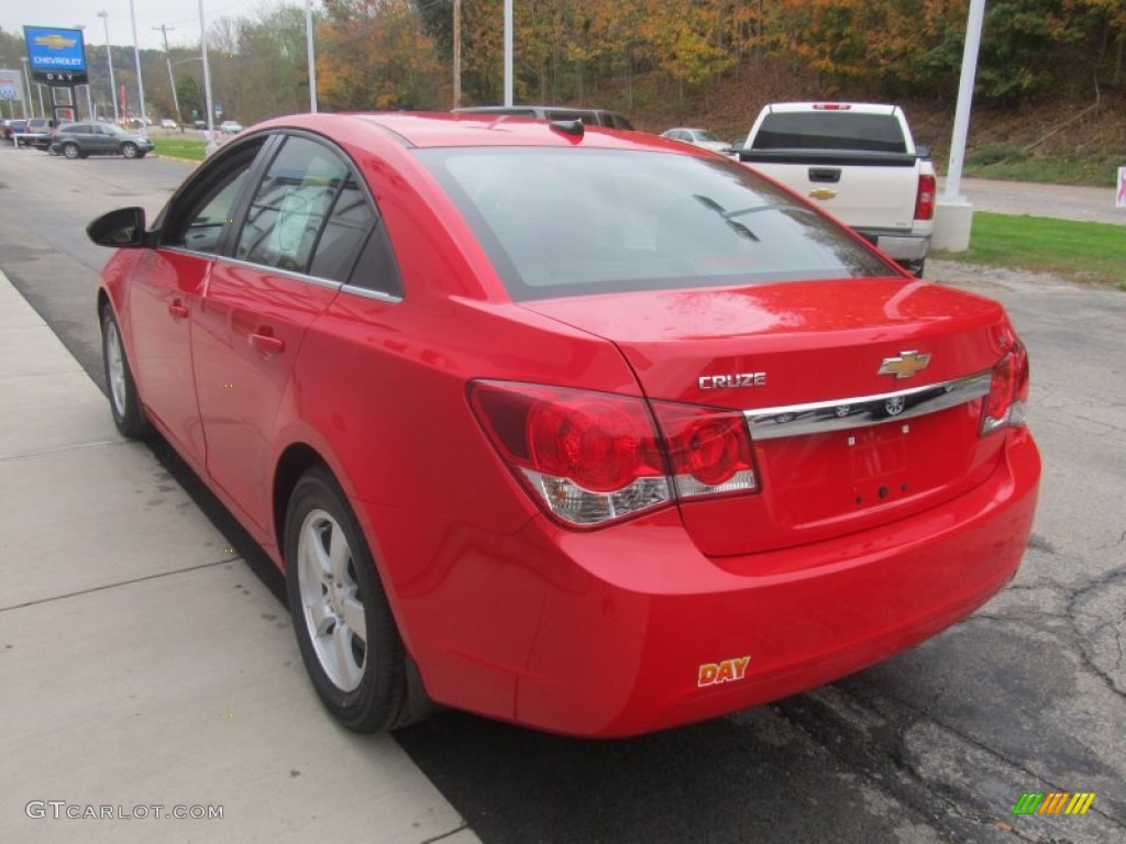 2014 Cruze LT - Red Hot / Jet Black photo #6