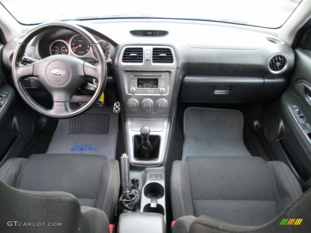 2005 Impreza WRX Wagon - WR Blue Pearl / Black photo #23