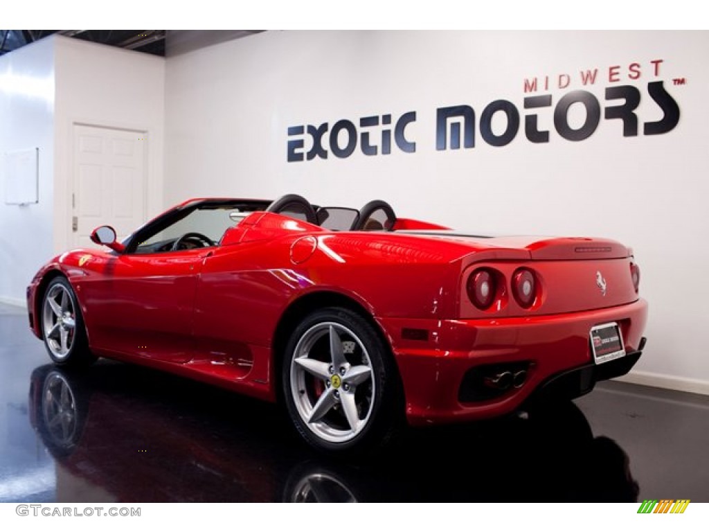 2001 360 Spider F1 - Red / Beige photo #7