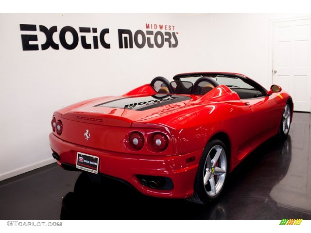 2001 360 Spider F1 - Red / Beige photo #12