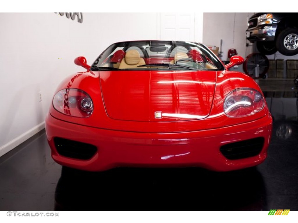 2001 360 Spider F1 - Red / Beige photo #13