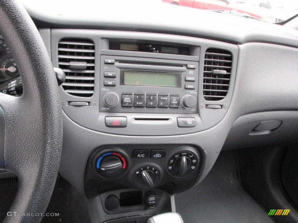 2008 Rio LX Sedan - Polar Blue / Gray photo #14