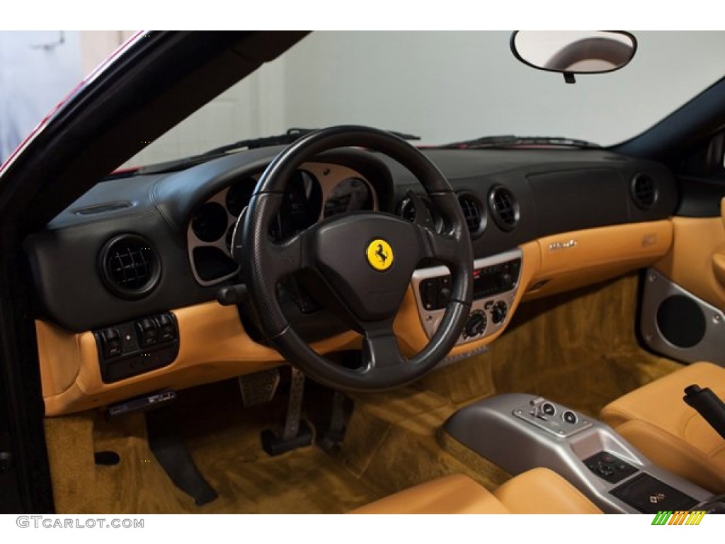 2001 360 Spider F1 - Red / Beige photo #43