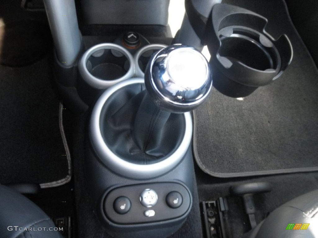 2003 Cooper S Hardtop - Dark Silver Metallic / Panther Black photo #11