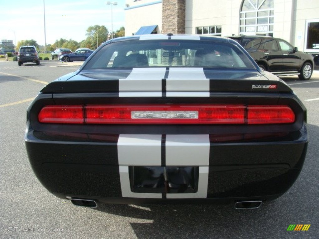 2012 Challenger SRT8 392 - Pitch Black / Dark Slate Gray photo #5