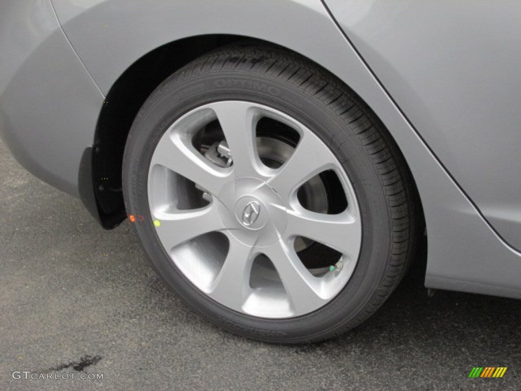 2013 Elantra Limited - Titanium Gray Metallic / Gray photo #3