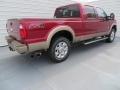 2013 Ruby Red Metallic Ford F250 Super Duty King Ranch Crew Cab 4x4  photo #5