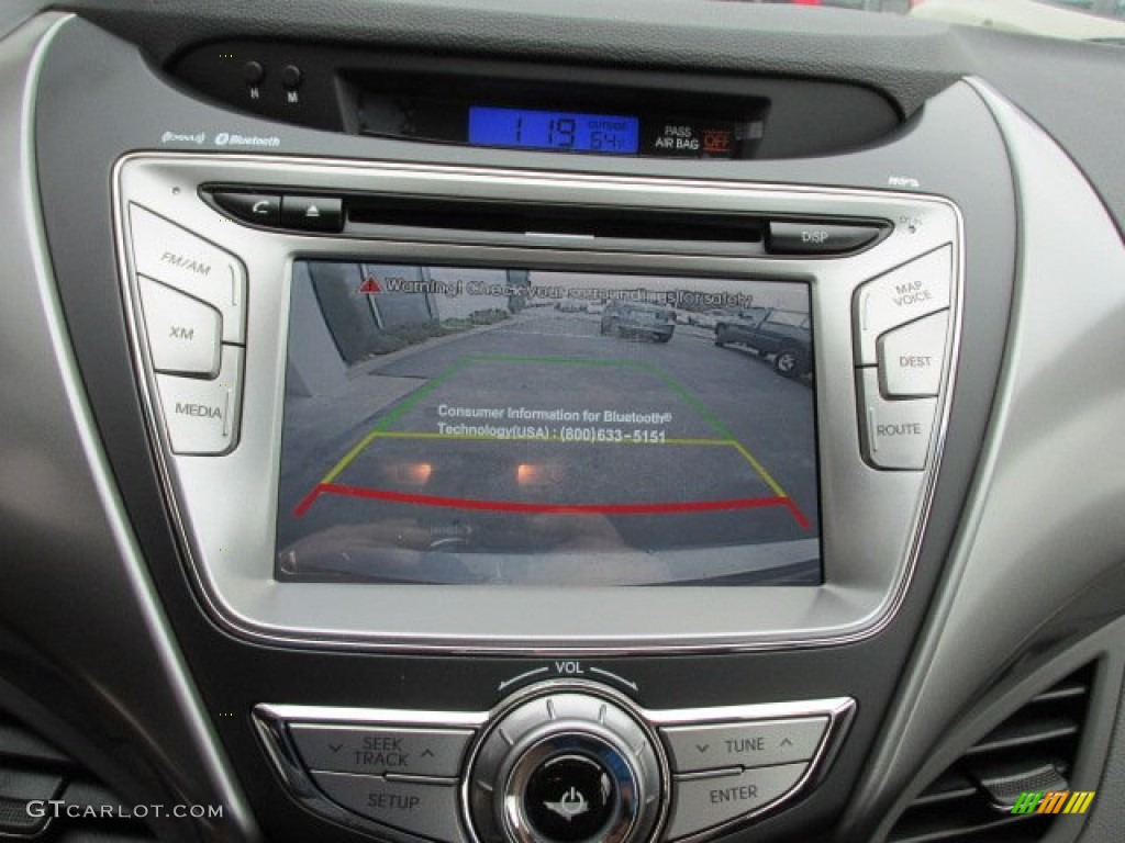 2013 Elantra Limited - Titanium Gray Metallic / Gray photo #14